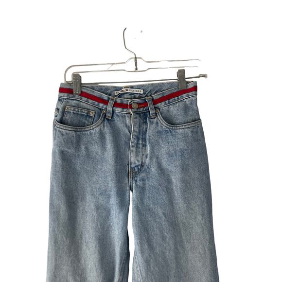Tommy Hilfiger Vintage 90s Women's Size 6 High Rise Straight Leg Mom Jeans - Picture 2 of 10